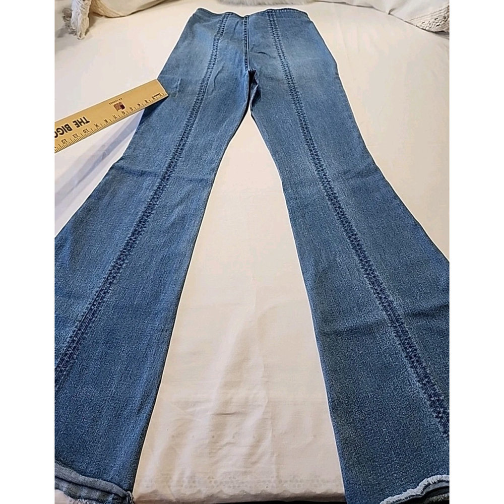 Love Fire Pull-on Flared Jeans,szM, EUC - Picture 12 of 15